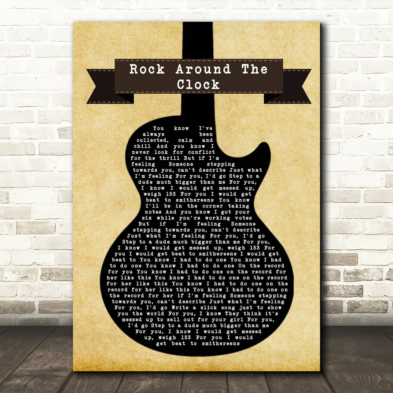 Rock And Roll Icons, Bill Haley And The Comets, Guitar Art Wallpaper