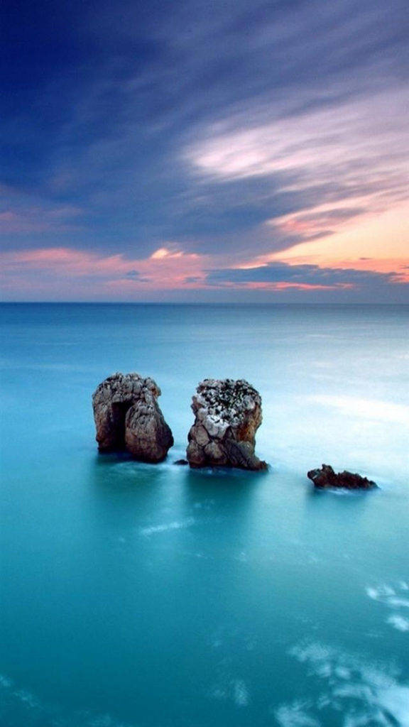 Rock Islands Nature Iphone Wallpaper