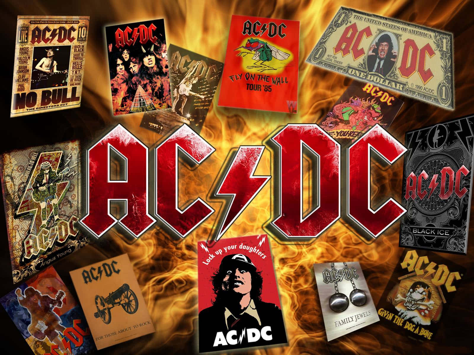 Rock On With Ac/dc Wallpaper