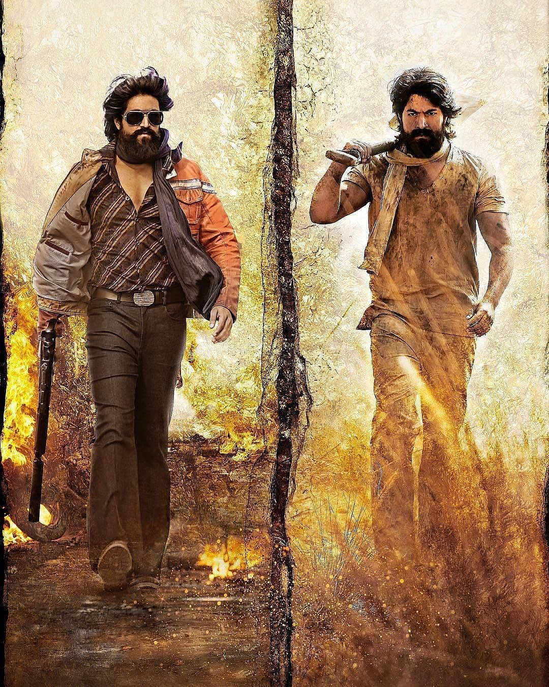 Rocky Bhai Duality Wallpaper