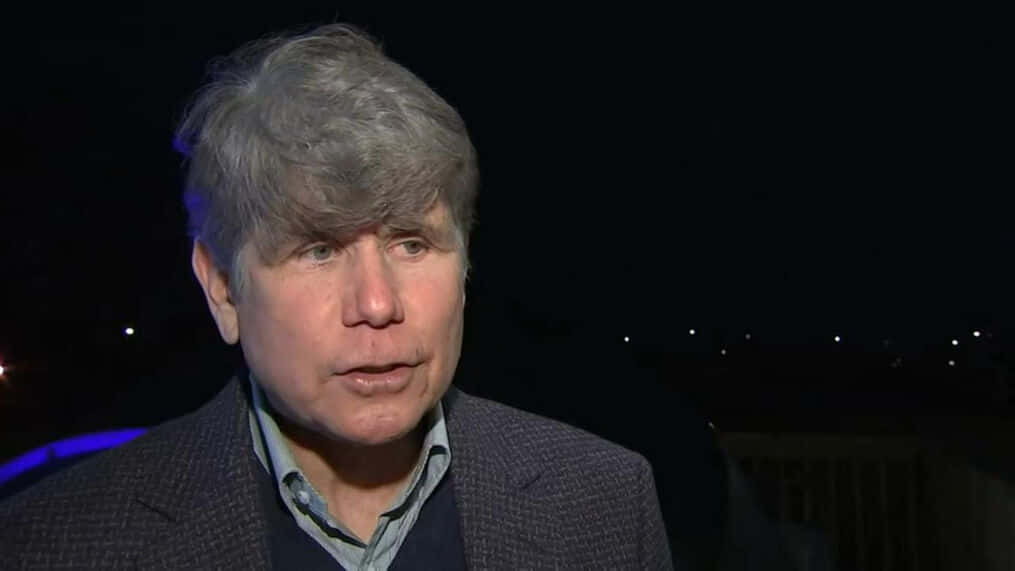 Rod Blagojevich In Gray Coat Wallpaper