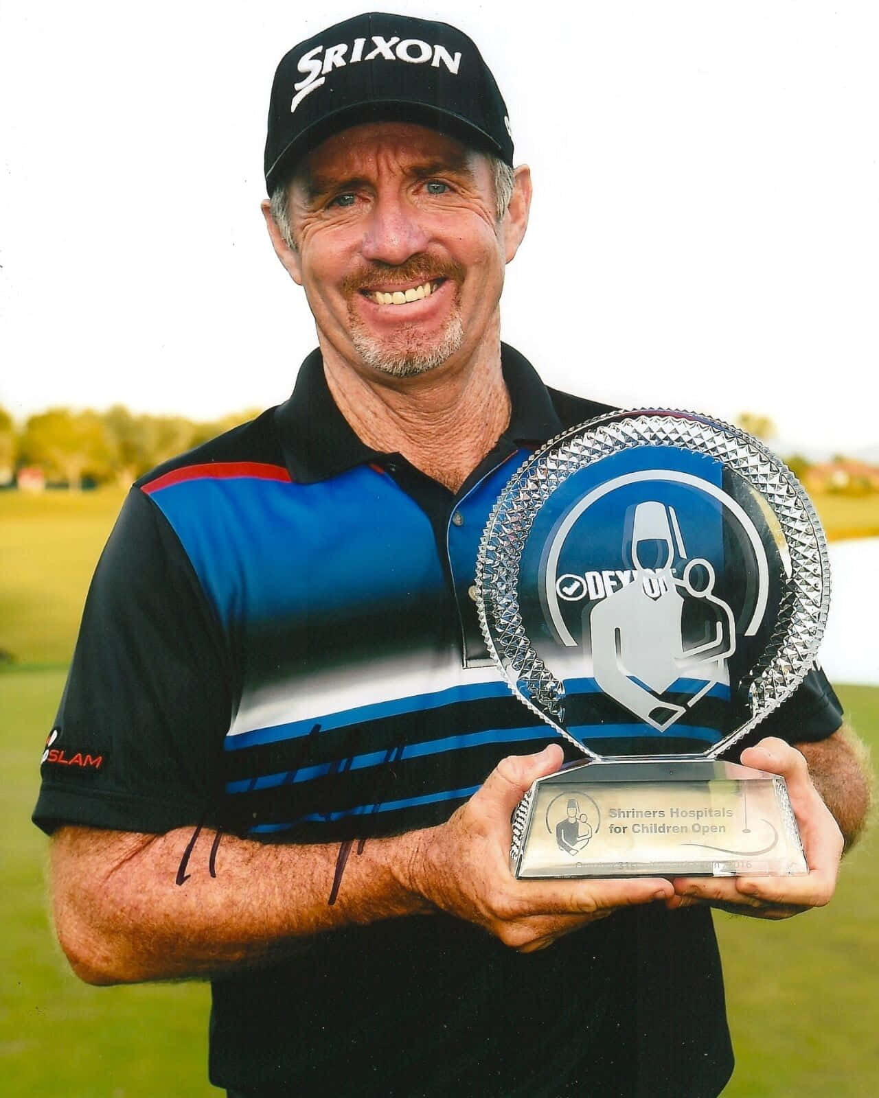 Rod Pampling With Trophy Wallpaper