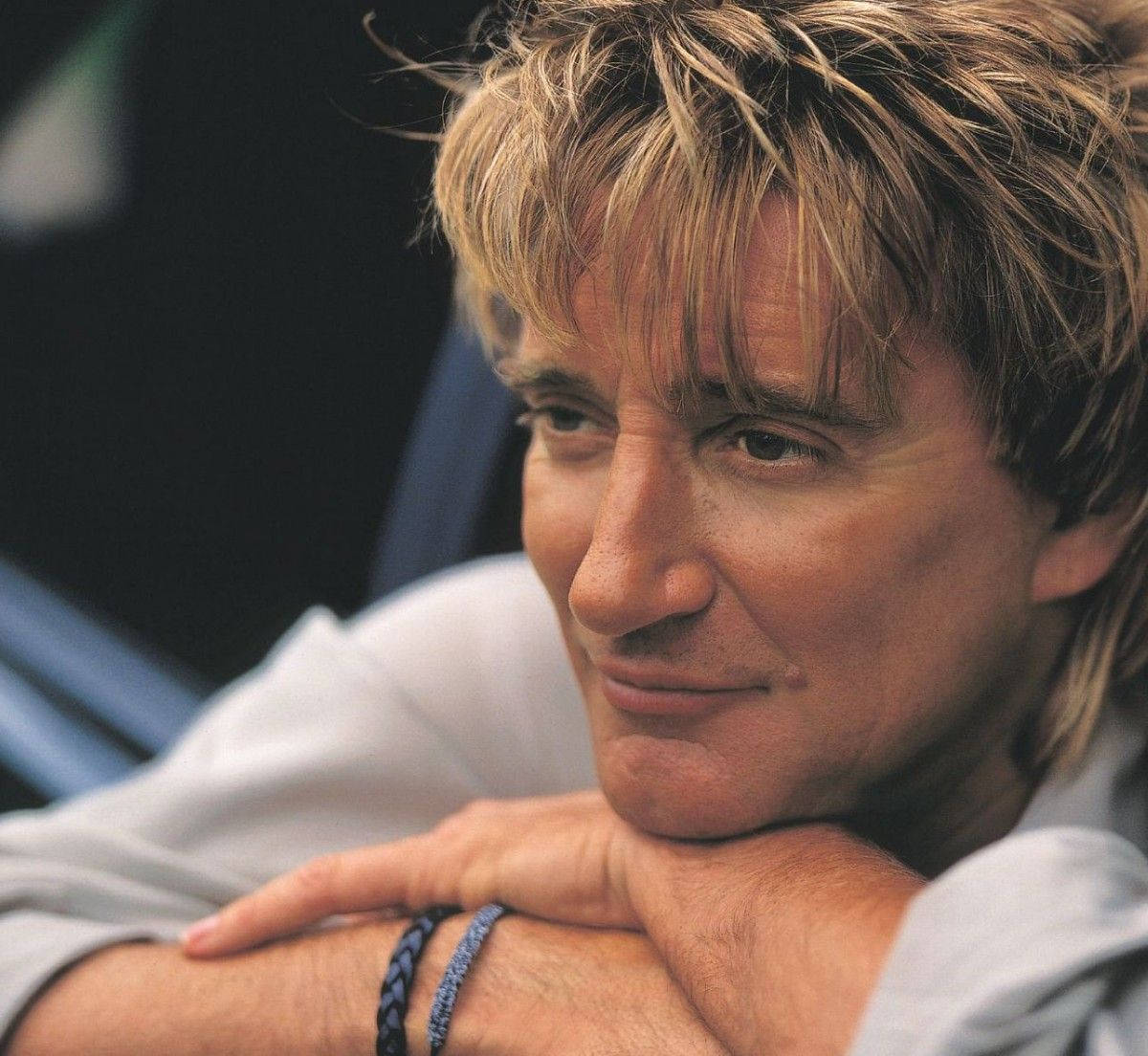 Rod Stewart Iconic British Rock Artist Wallpaper