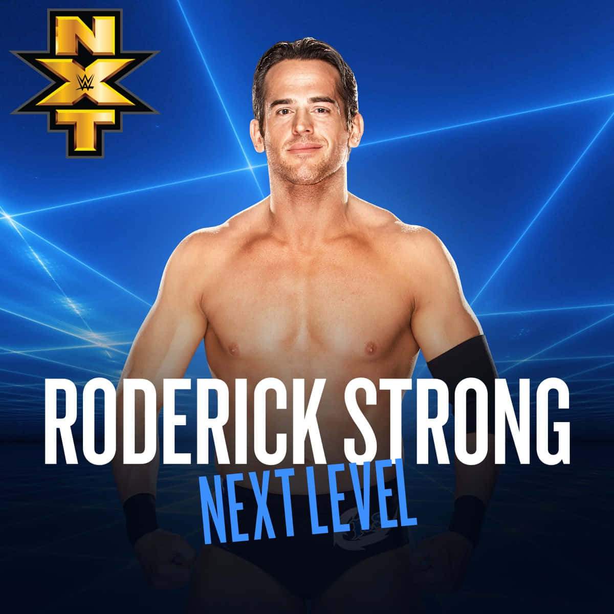 Roderick Strong In Full Fight Mode During An Nxt Promo Wallpaper