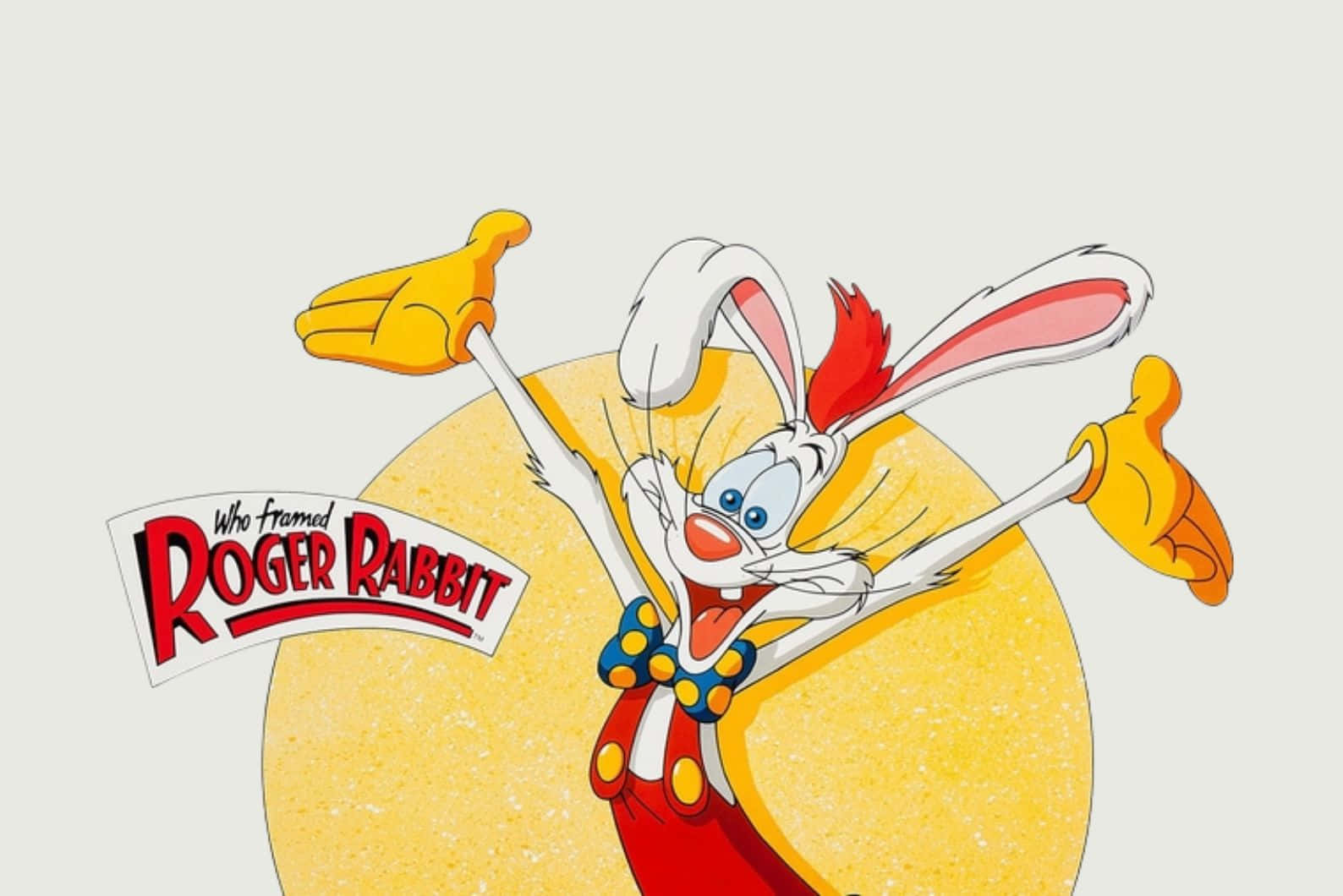 Roger Rabbit Cartoon Character Pose Wallpaper