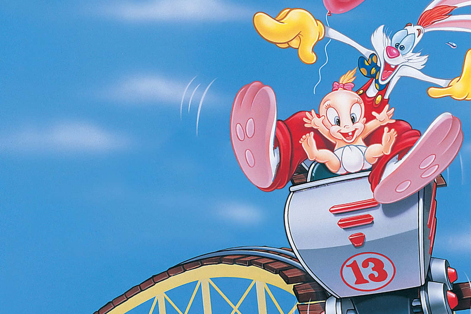 Roger Rabbit Roller Coaster Ride Wallpaper