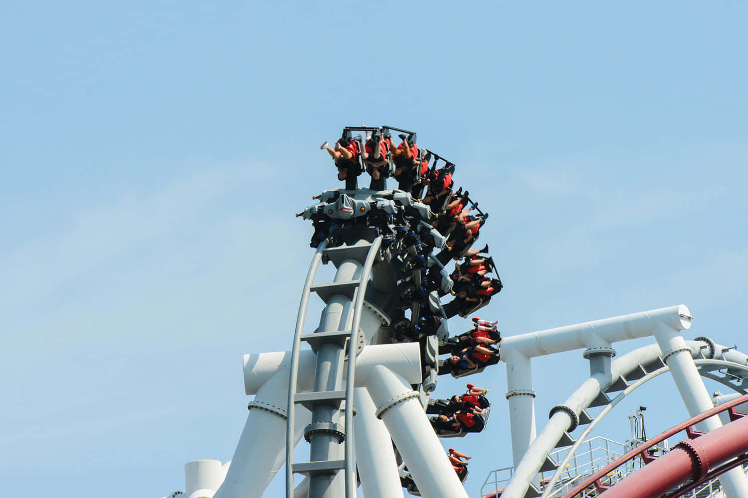 Rollercoaster Thrill Ride Universal Studios Singapore Wallpaper