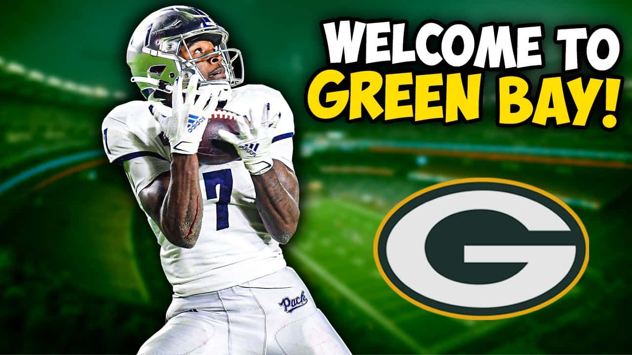 Romeo Doubs Welcometo Green Bay Wallpaper