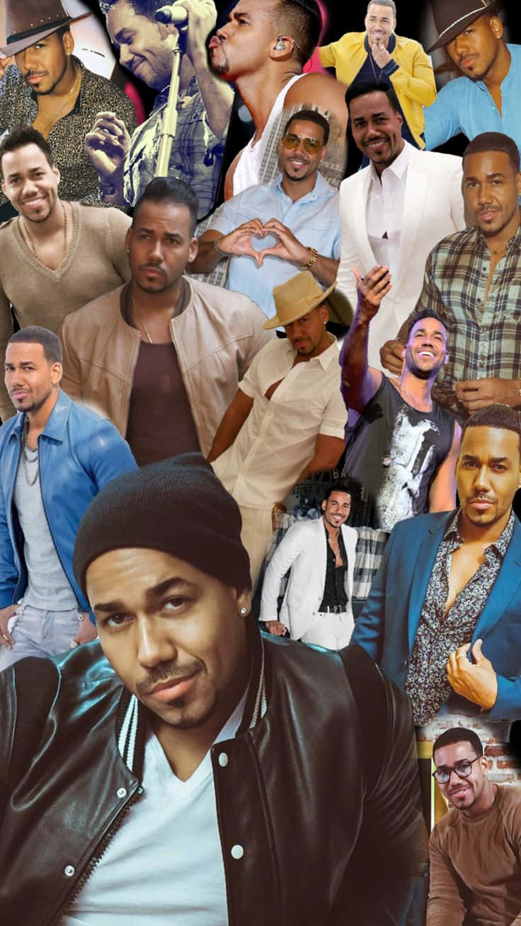 Romeo Santos Collage Wallpaper