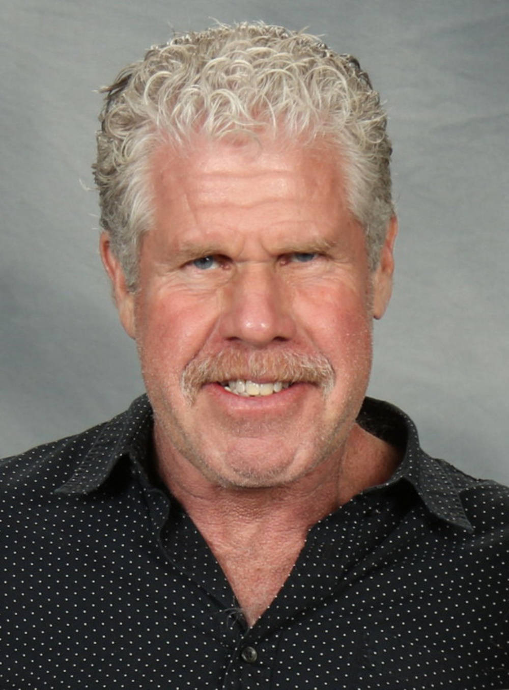 Ron Perlman Grinning Smile Wallpaper