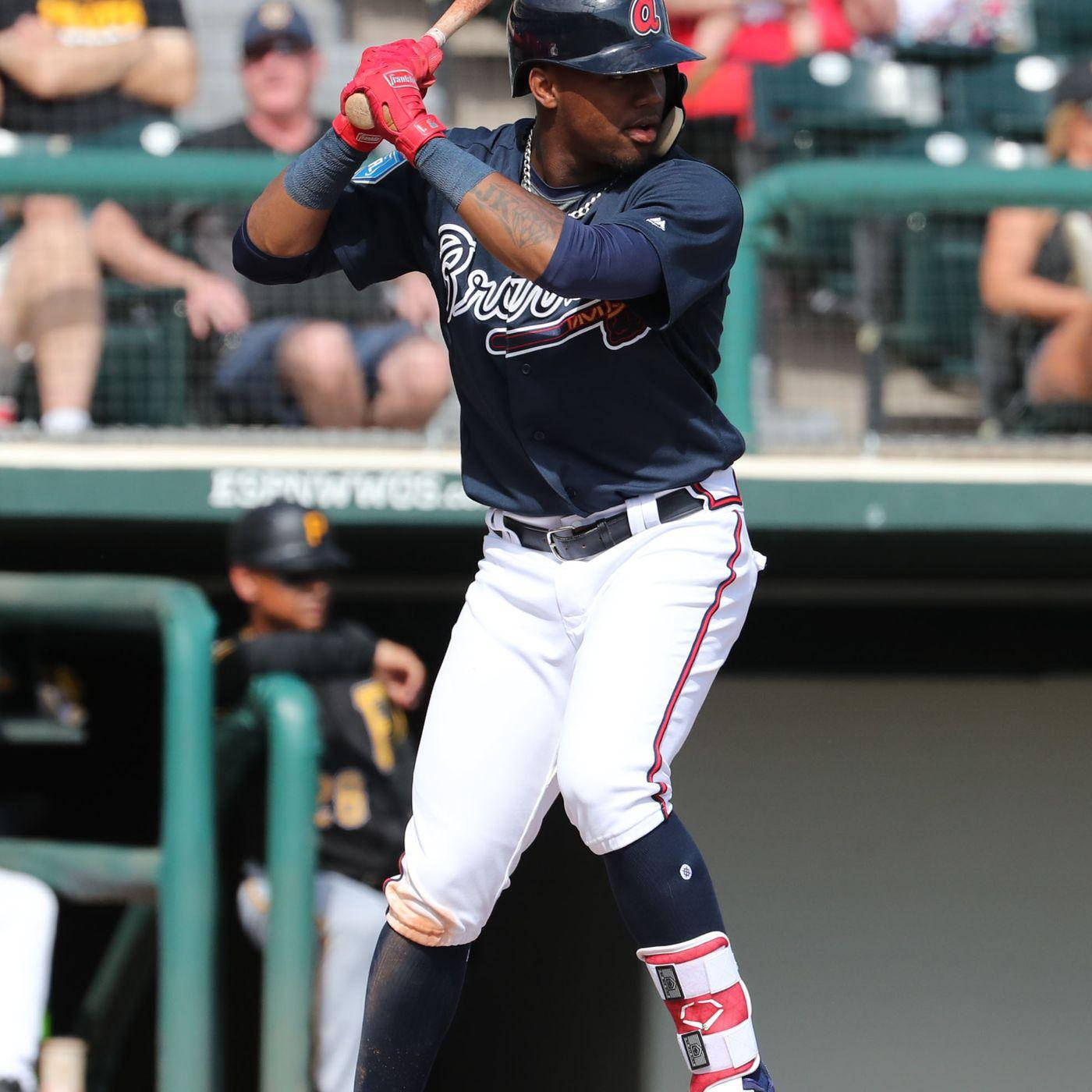 Ronald Acuna Jr. Pre-swing Wallpaper