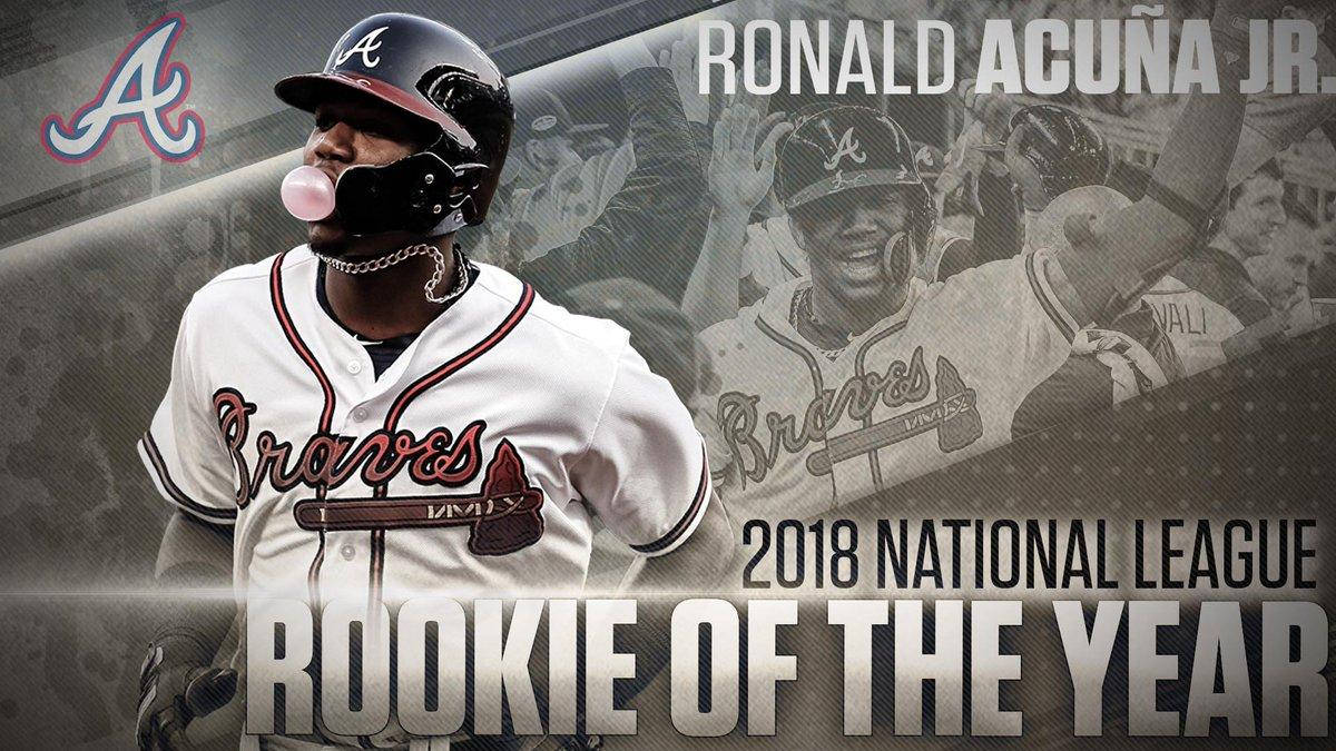 Ronald Acuna Jr. Rookie Wallpaper