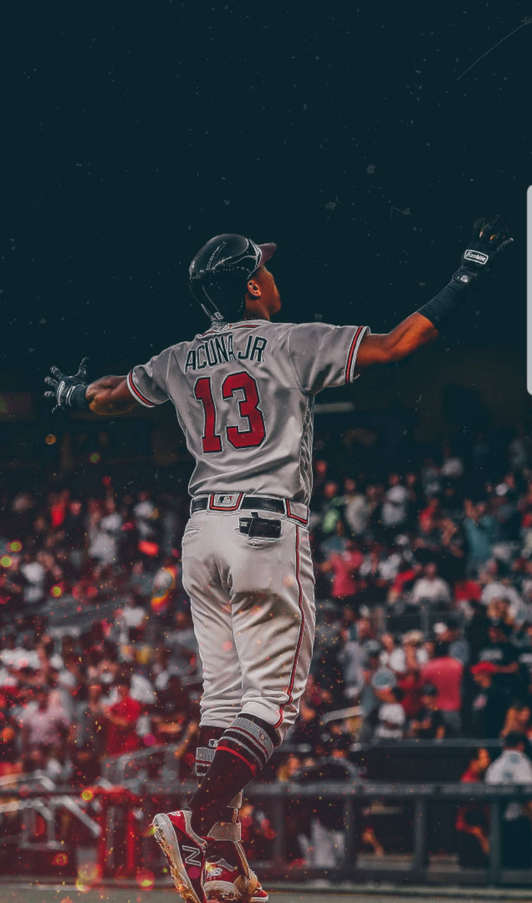 Ronald Acuna Jr. Victory Walk Wallpaper