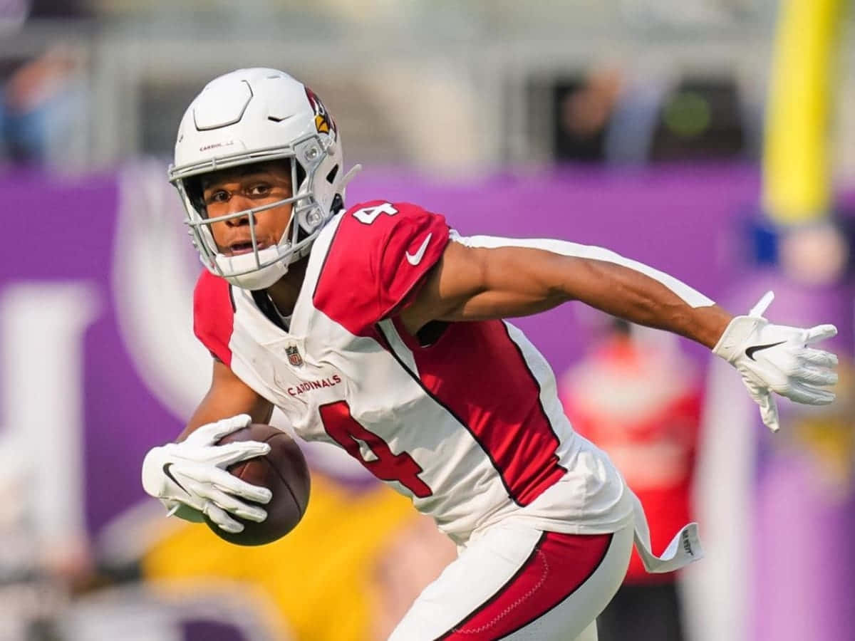 Rondale Moore Arizona Cardinals Catch Wallpaper