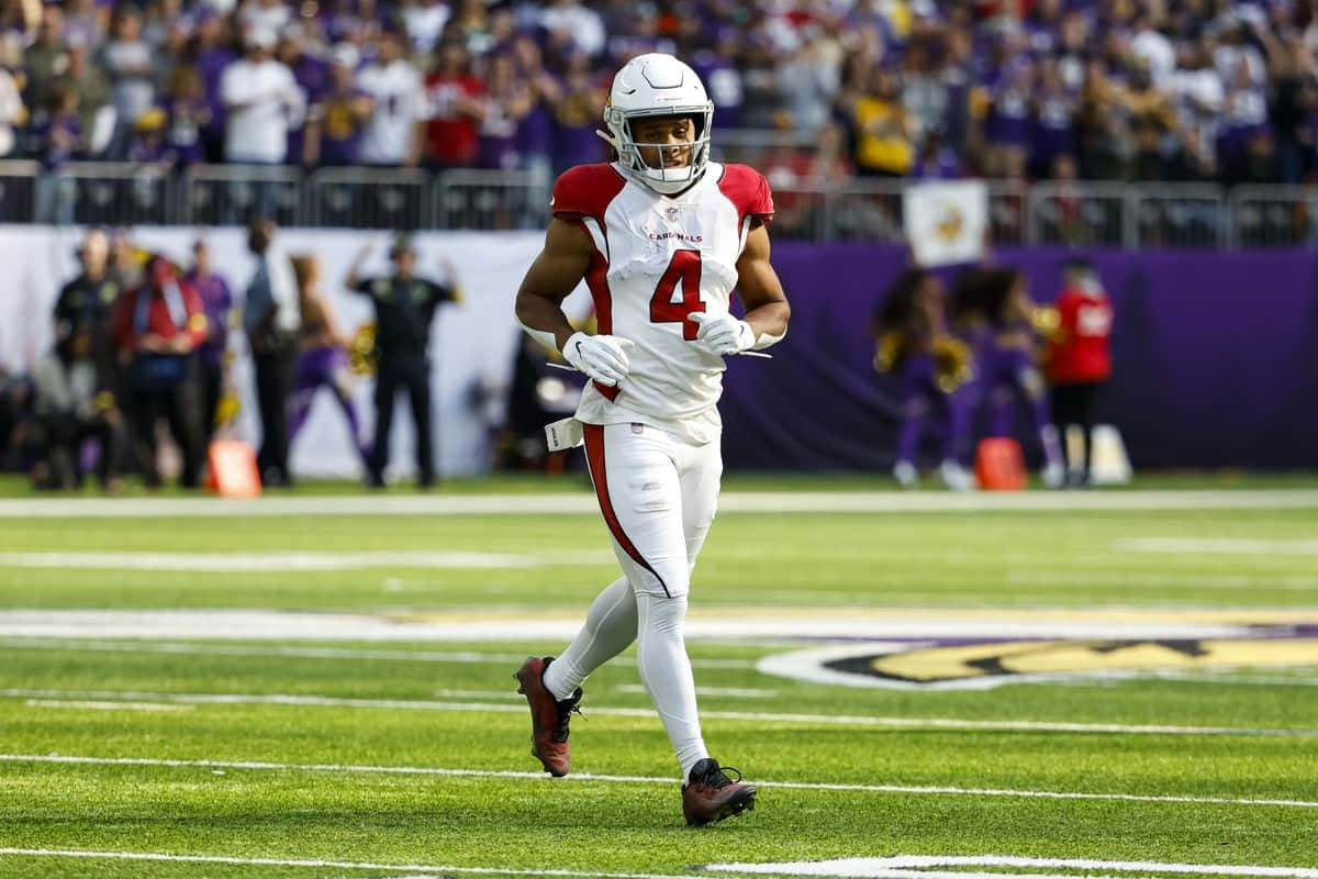 Rondale Moore Cardinals Game Action Wallpaper