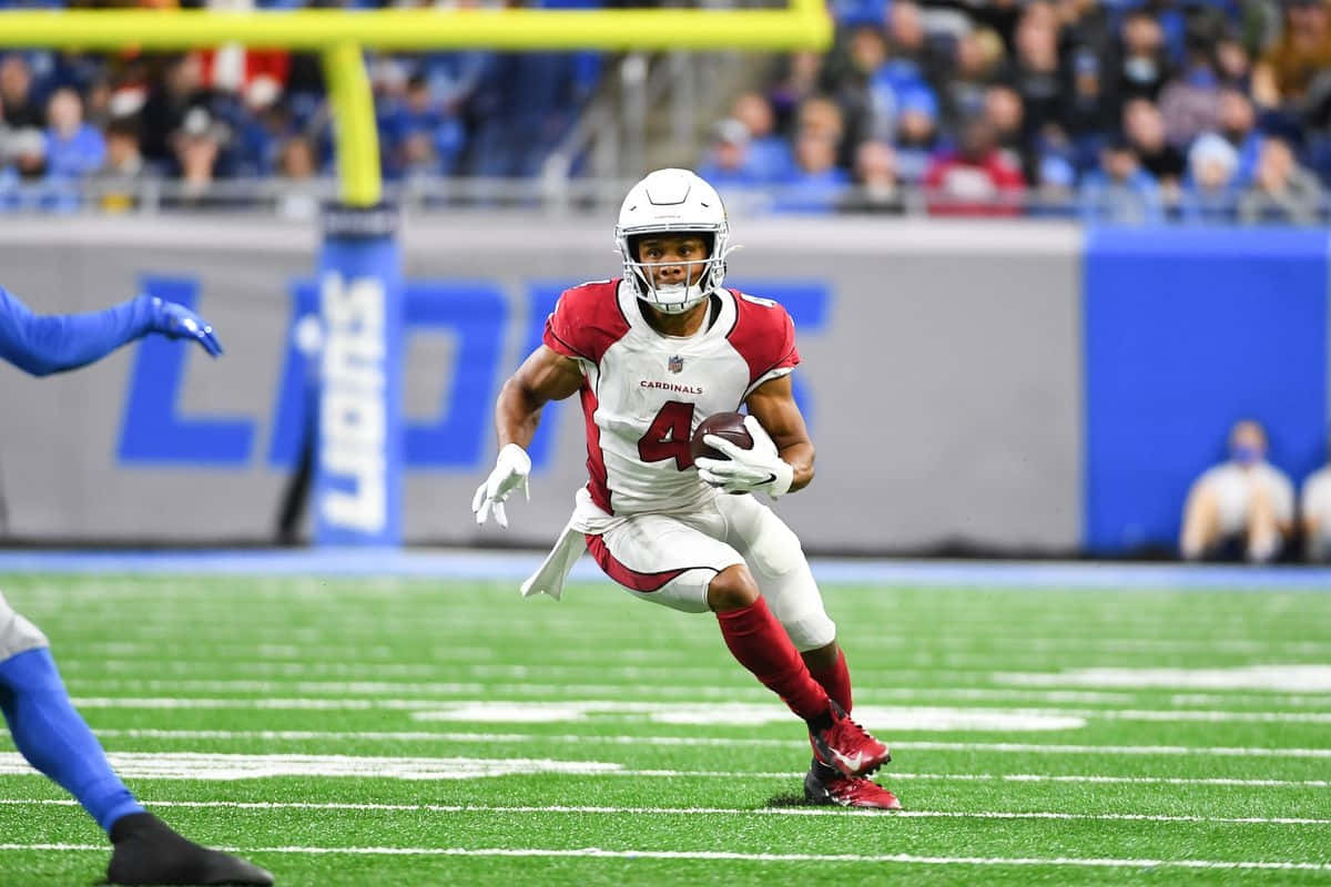 Rondale Moore Cardinals Game Action Wallpaper