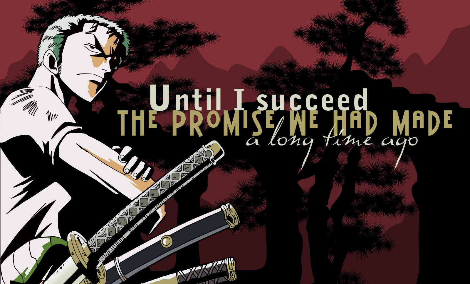 Roronoa Zoro Quote Wallpaper