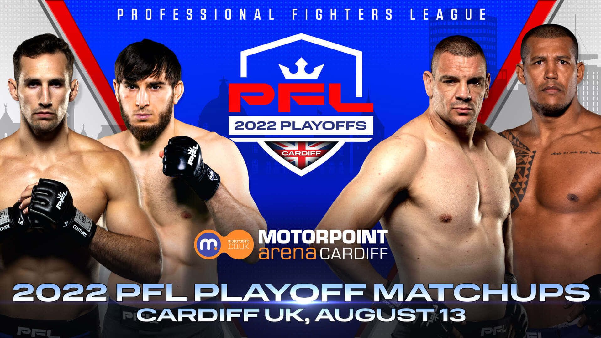 Rory Macdonald In Pfl 2022 Playoffs Wallpaper