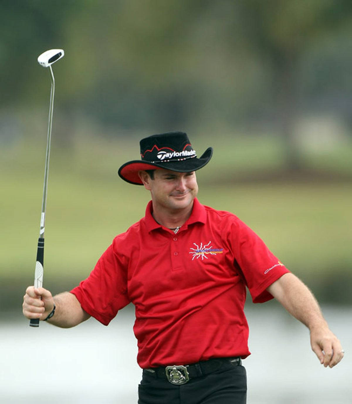 Rory Sabbatini In Red Shirt Wallpaper