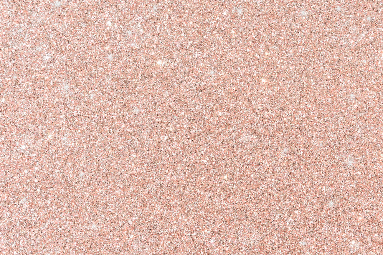 Rose Gold Glitter Texture Background Wallpaper