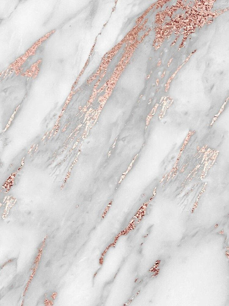 Rose Gold Marble Texture Wallpaper