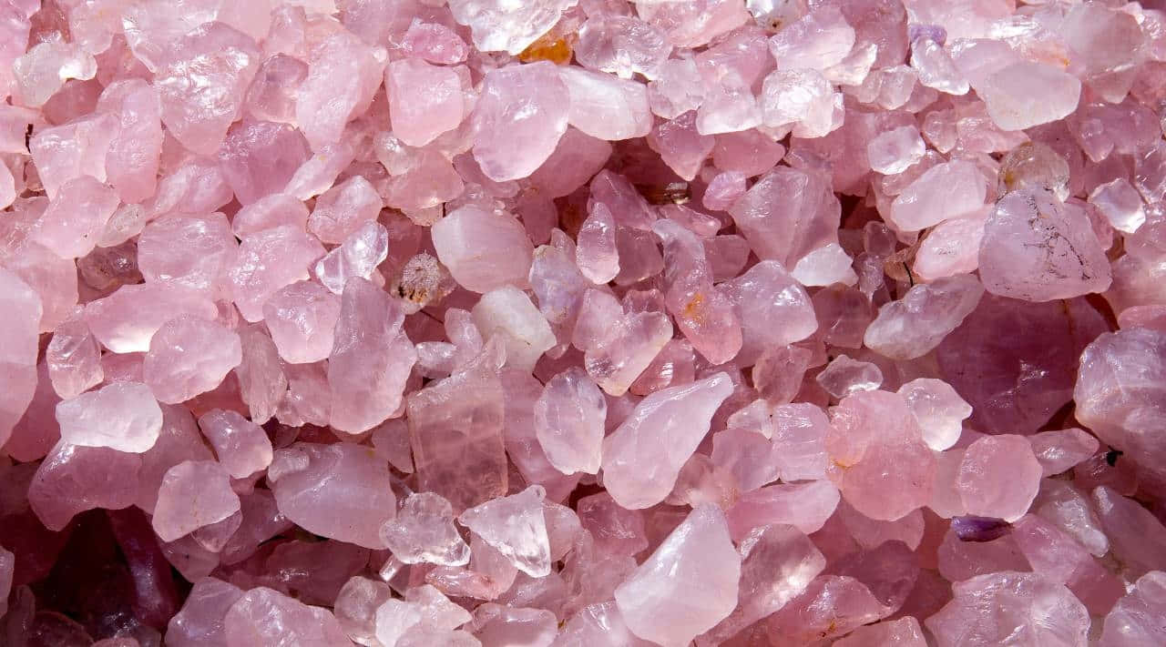 Rose Quartz Crystal Cluster.jpg Wallpaper