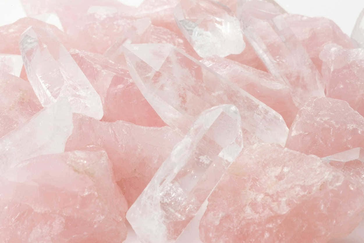 Rose Quartz Crystal Cluster.jpg Wallpaper