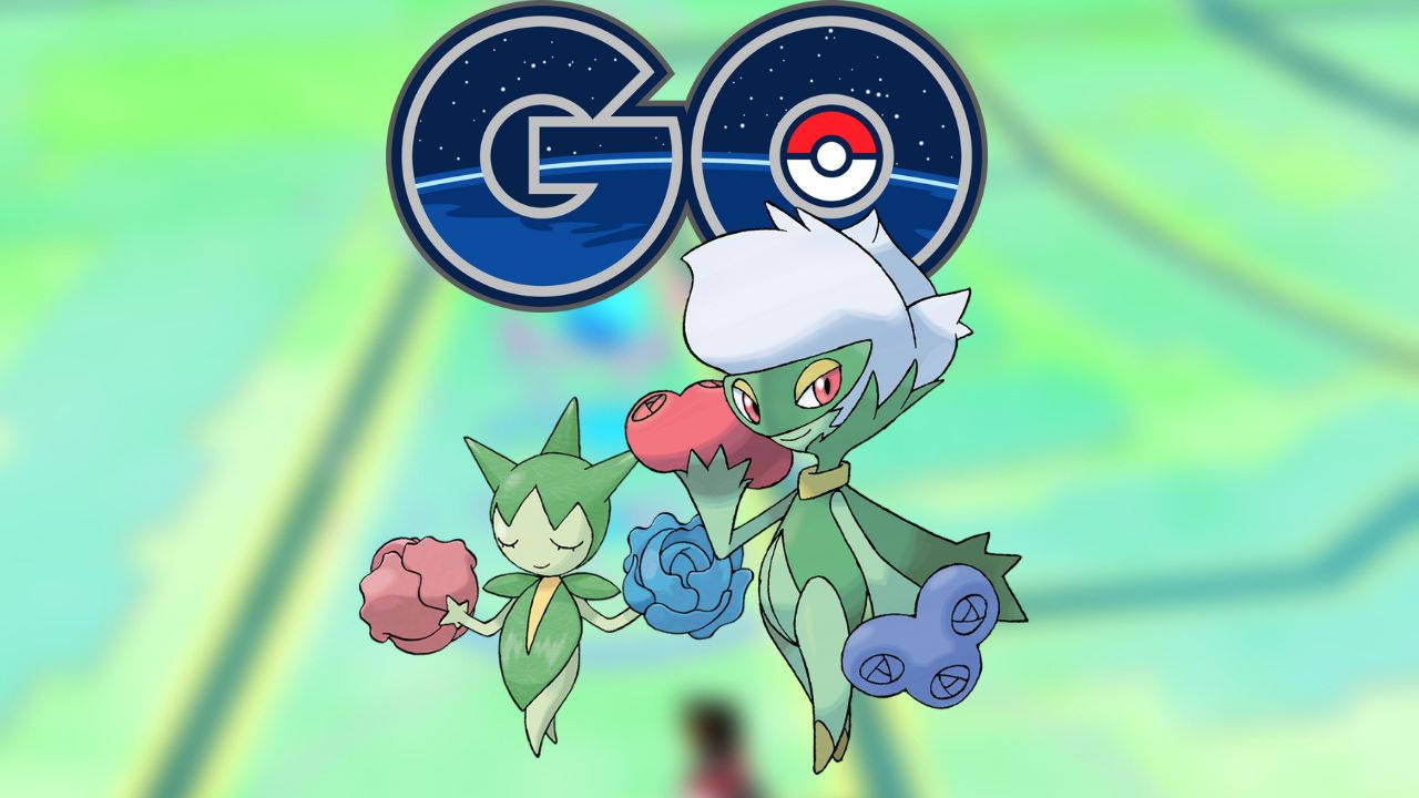 Roserade And Roselia Pokemon Go Wallpaper