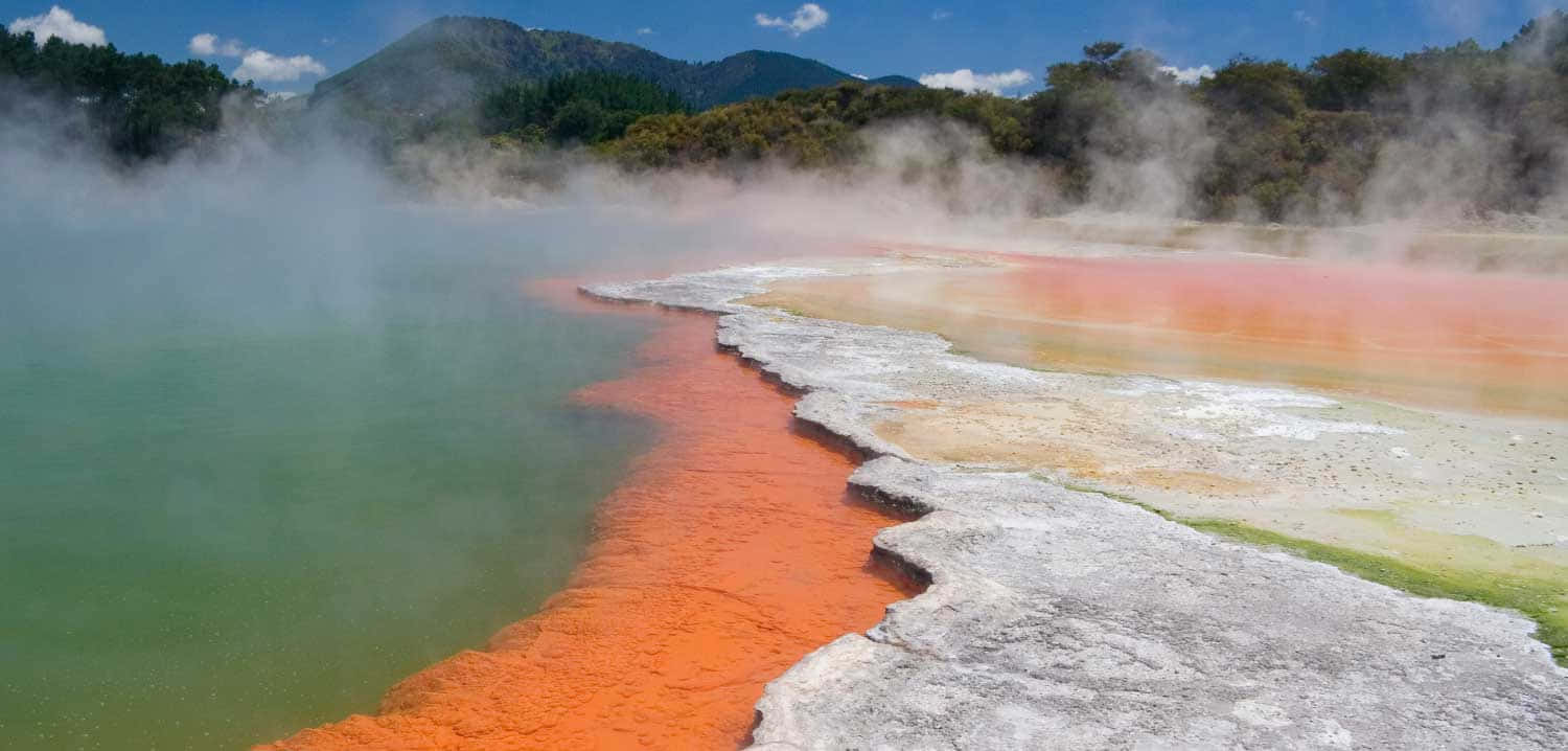 Rotorua Geothermal Wonderland Wallpaper