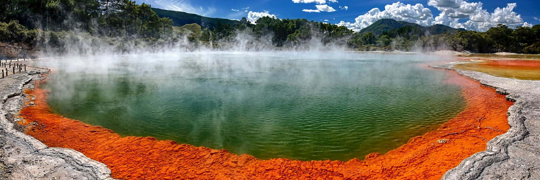 Rotorua Geothermal Wonderland Wallpaper