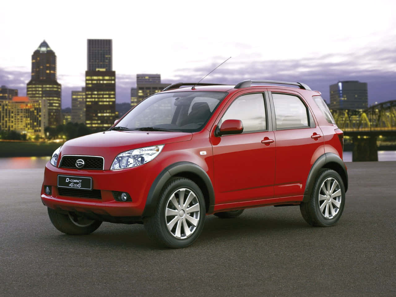 Rough Terrain Conqueror: The Bold Daihatsu Terios Wallpaper