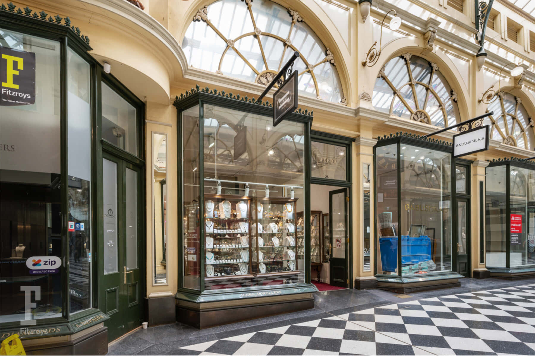 Royal Arcade Melbourne Interior Shops Wallpaper