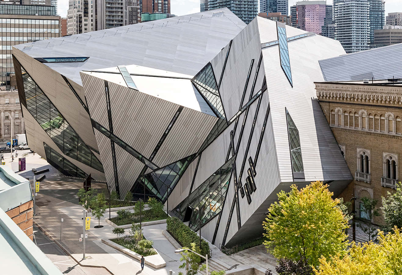 Royal Ontario Museum Exterior Design Wallpaper