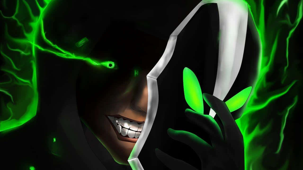 Rubick Displaying His Mystical Powers In An Epic Pose Wallpaper