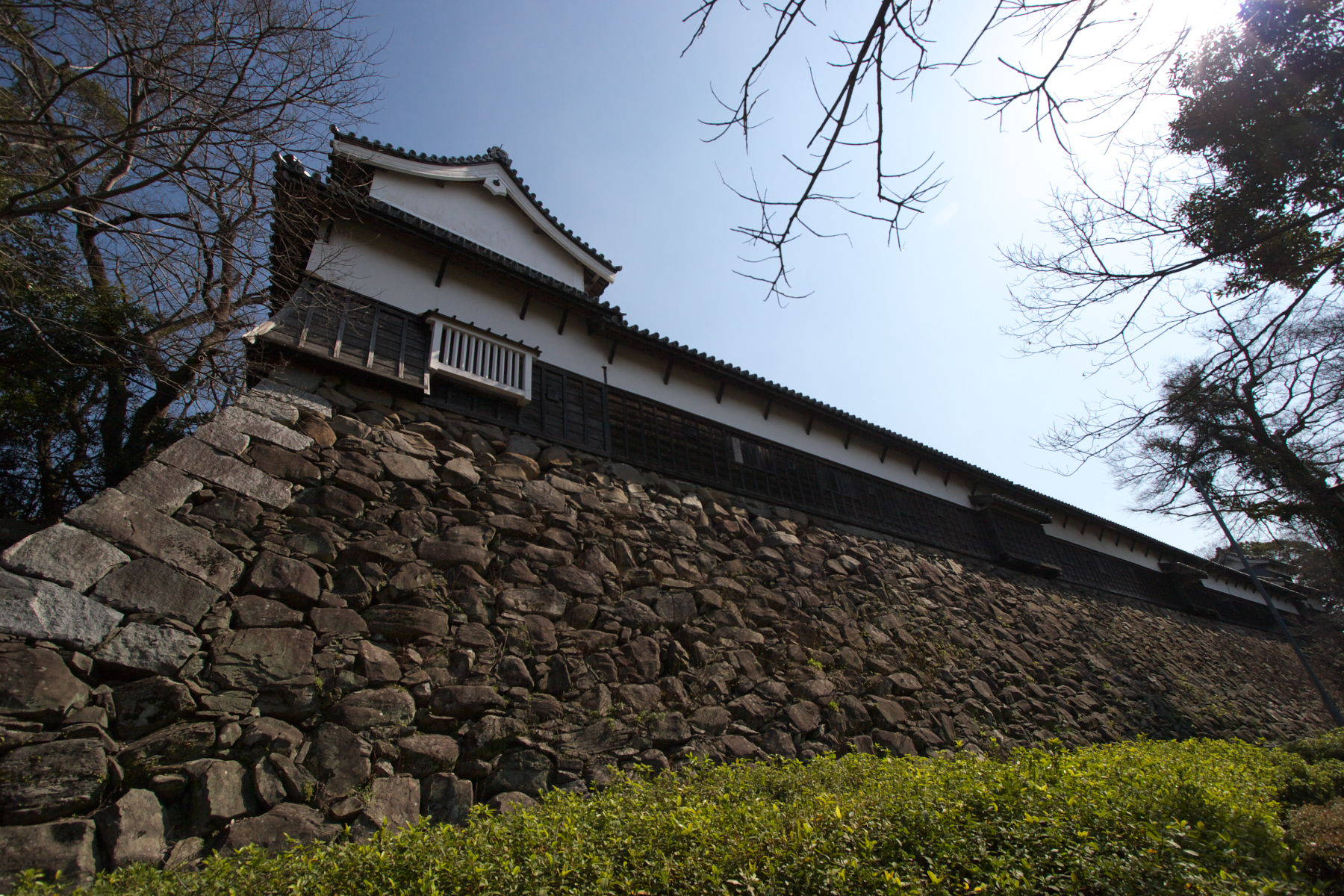 Ruin Castle In Fukuoka Wallpaper