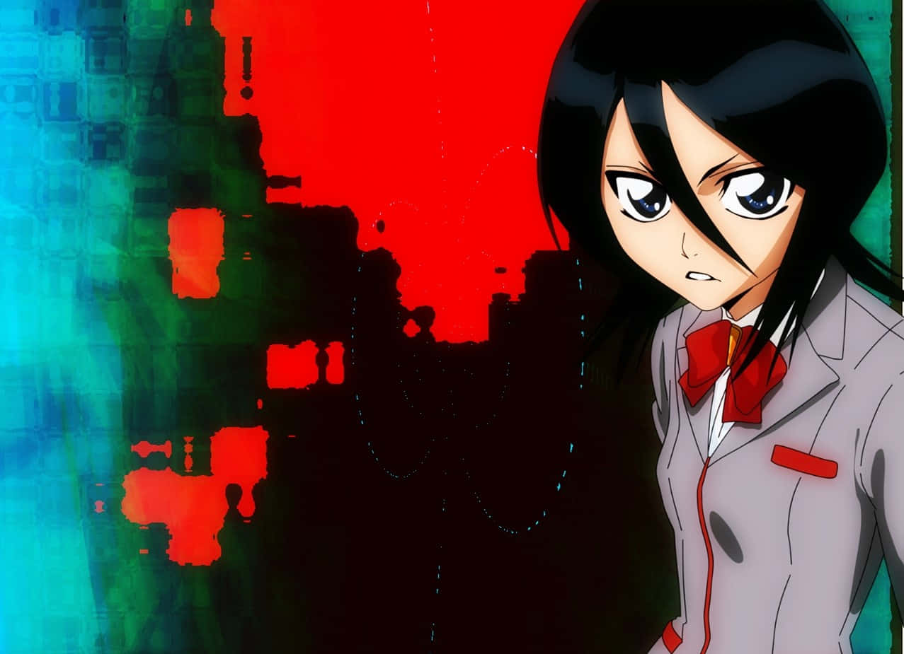 Rukia Kuchiki From The Popular Anime Series 