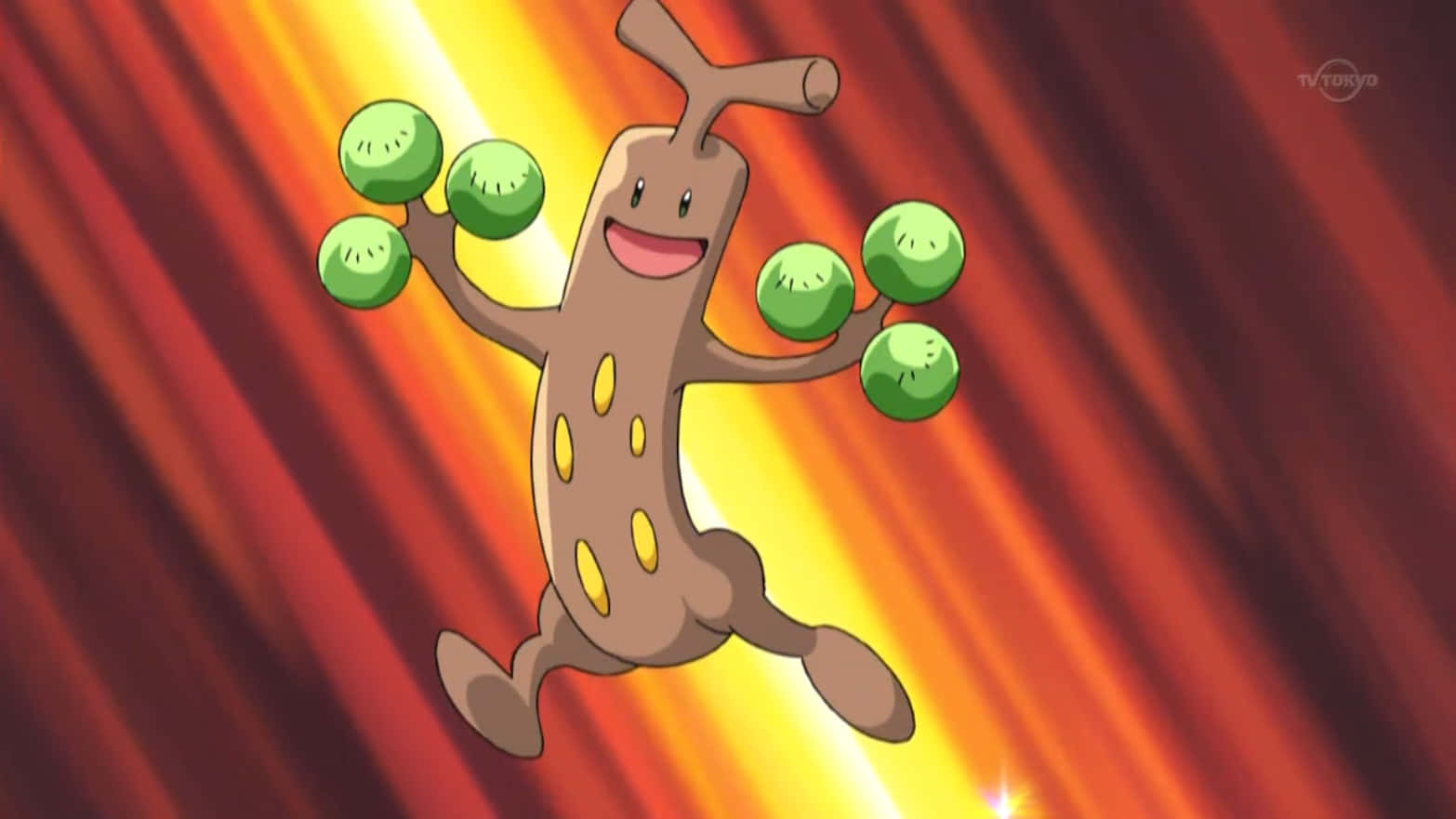 Running Sudowoodo Wallpaper