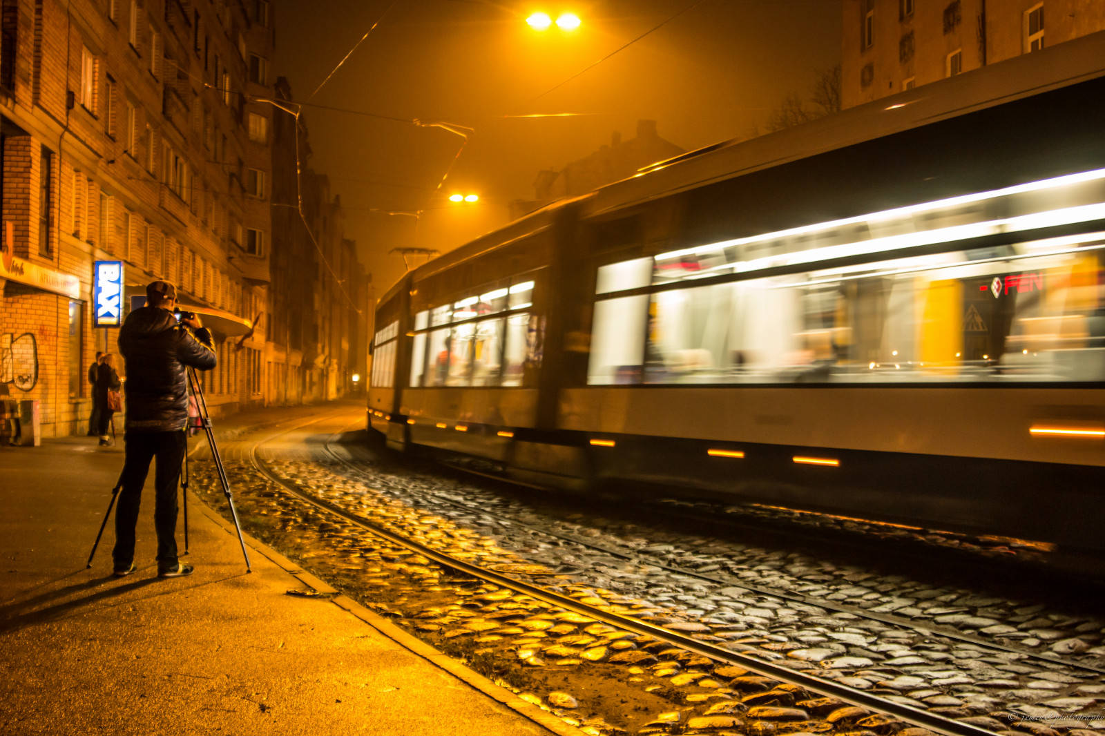 Running Train In Riga Wallpaper