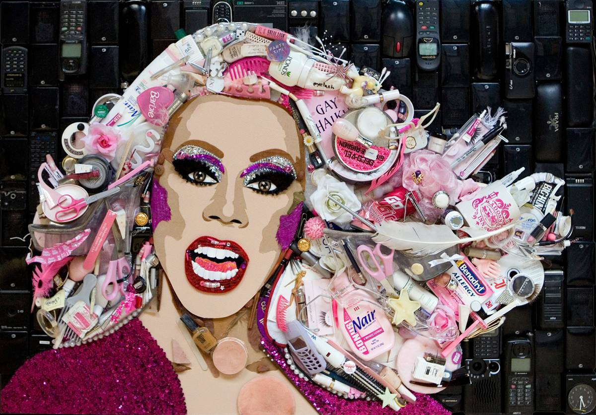 Rupaul's Drag Race Collage Art Wallpaper