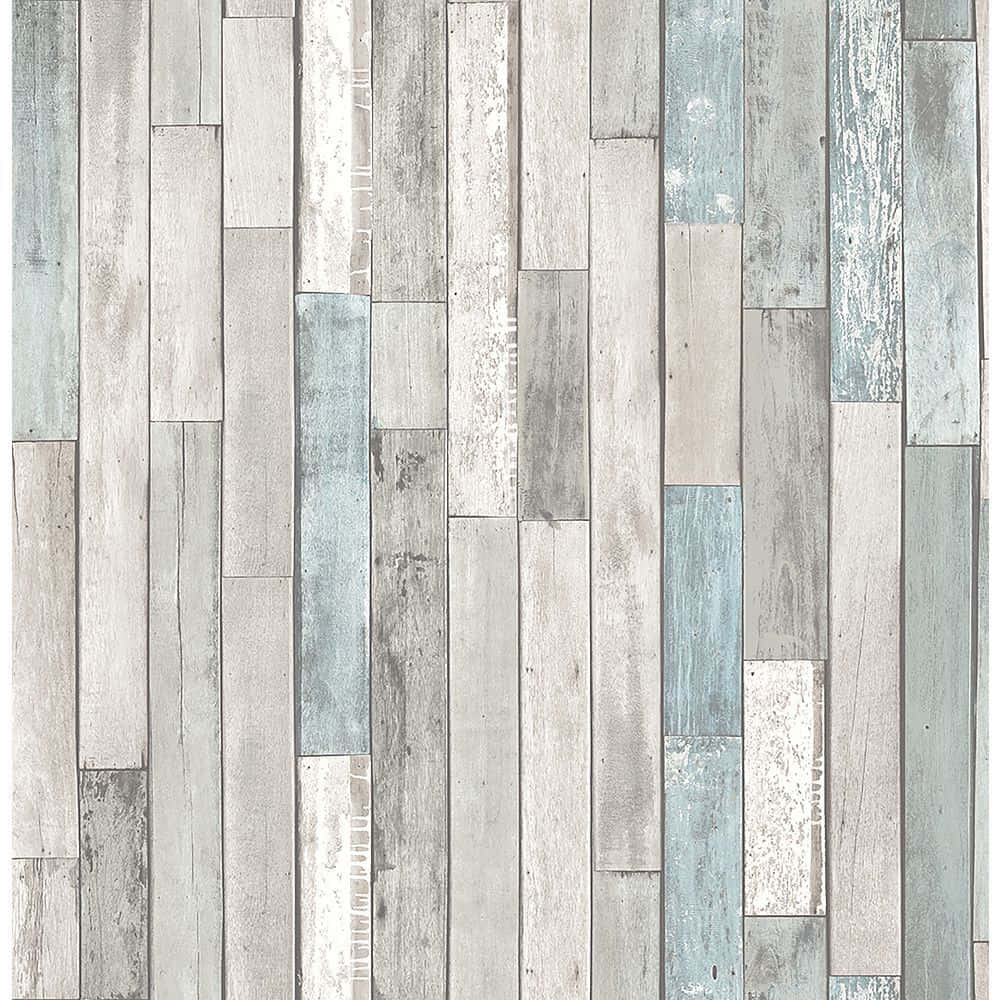 Rustic Charm Of Old Barn Wood Wallpaper