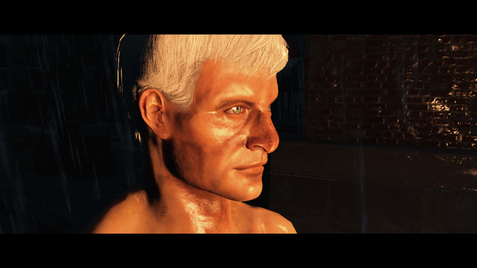 Rutger Hauer 3d Roy Batty Model Wallpaper