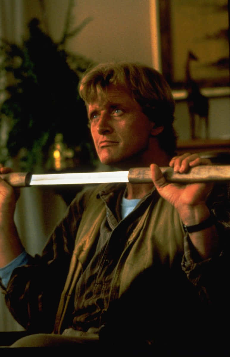 Rutger Hauer In His Iconic Role In 