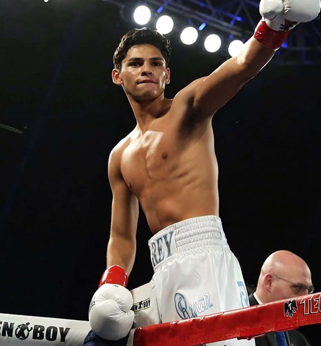 Ryan Garcia Looking Strong Wallpaper