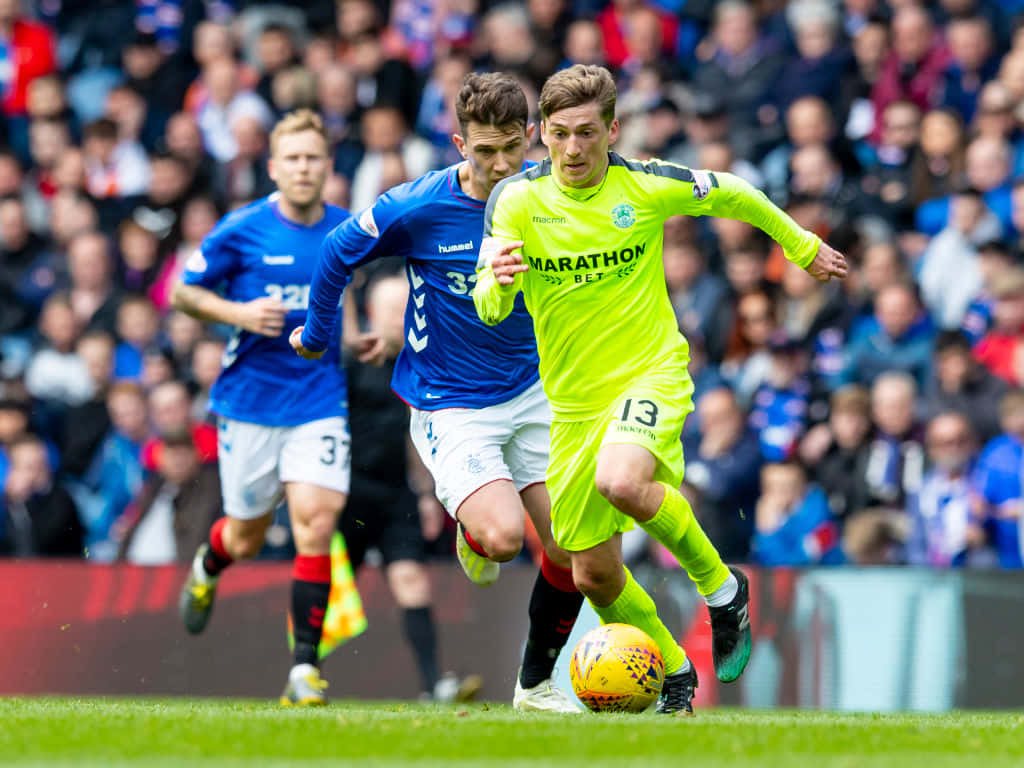 Ryan Gauld Football Match Action Wallpaper