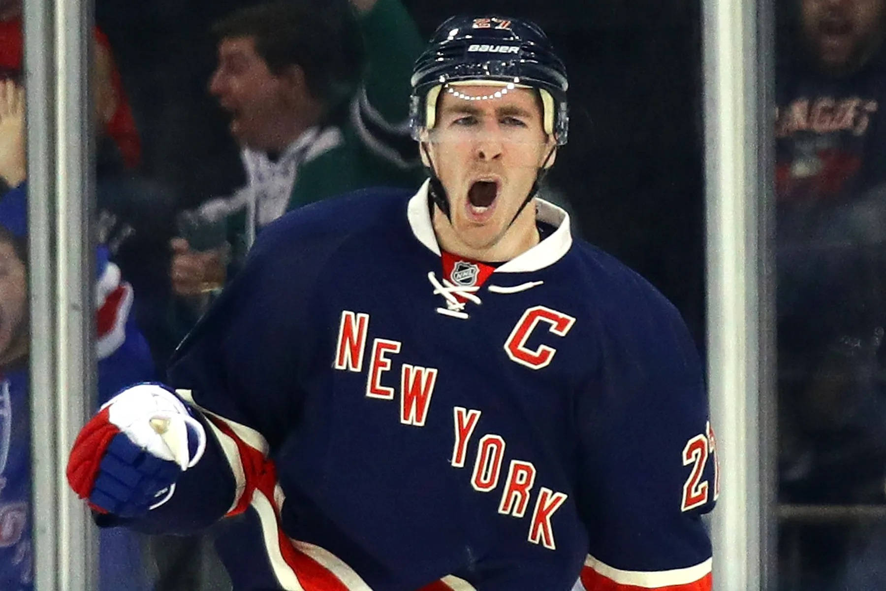 Ryan Mcdonagh New York Rangers Scream Wallpaper