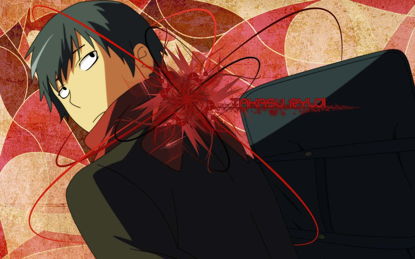 Ryuuji Takasu From Toradora At School Wallpaper