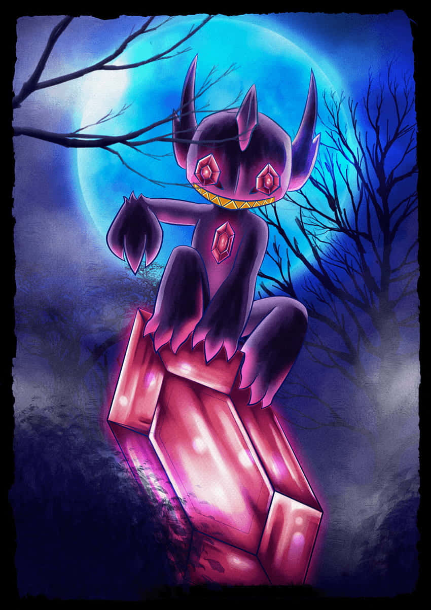 Sableye Full Moon Wallpaper