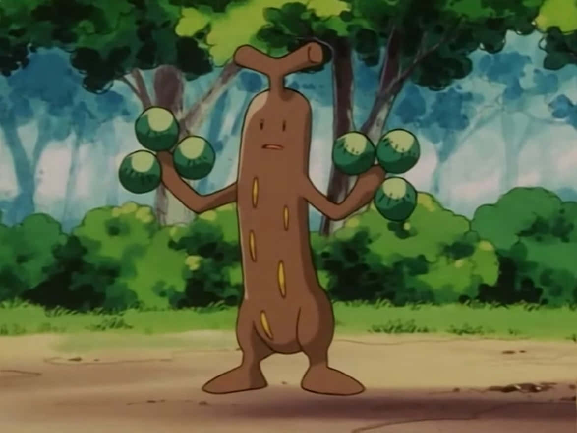 Sad And Confused Sudowoodo Wallpaper