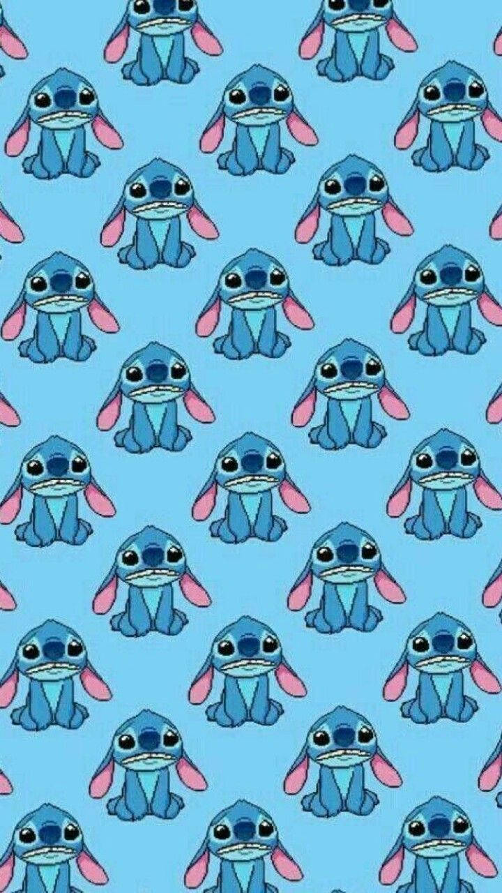 Sad Stitch - A Lonely Moment Of Contemplation Wallpaper