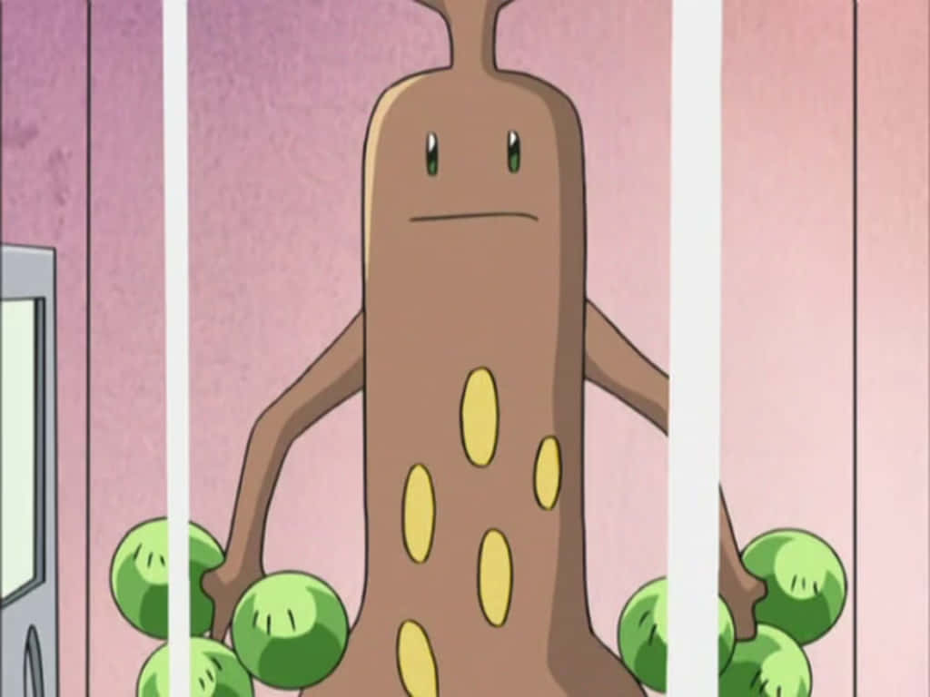 Sad Sudowoodo Inside A Cell Wallpaper